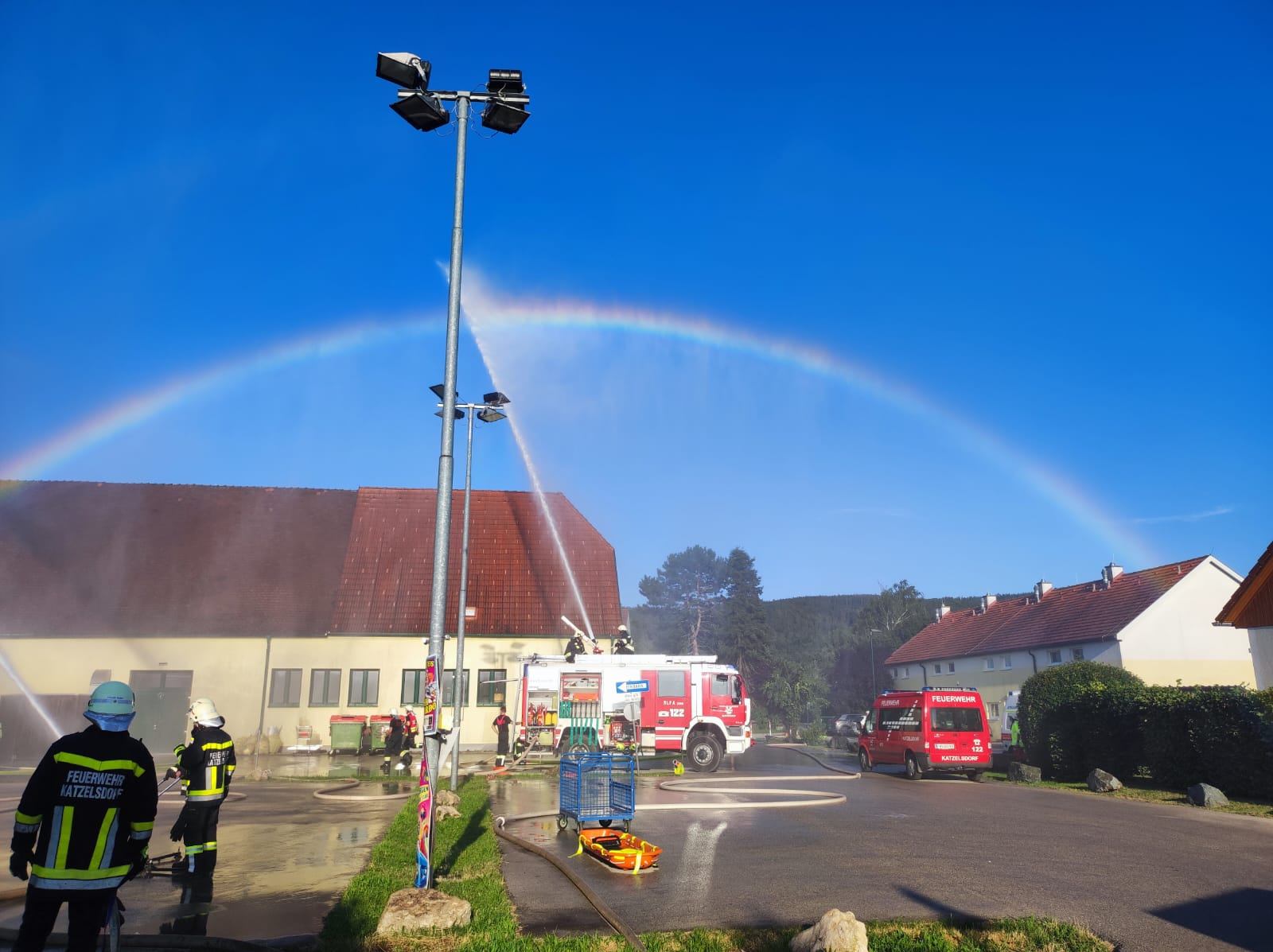 Alarmplanübung Katzelsdorf