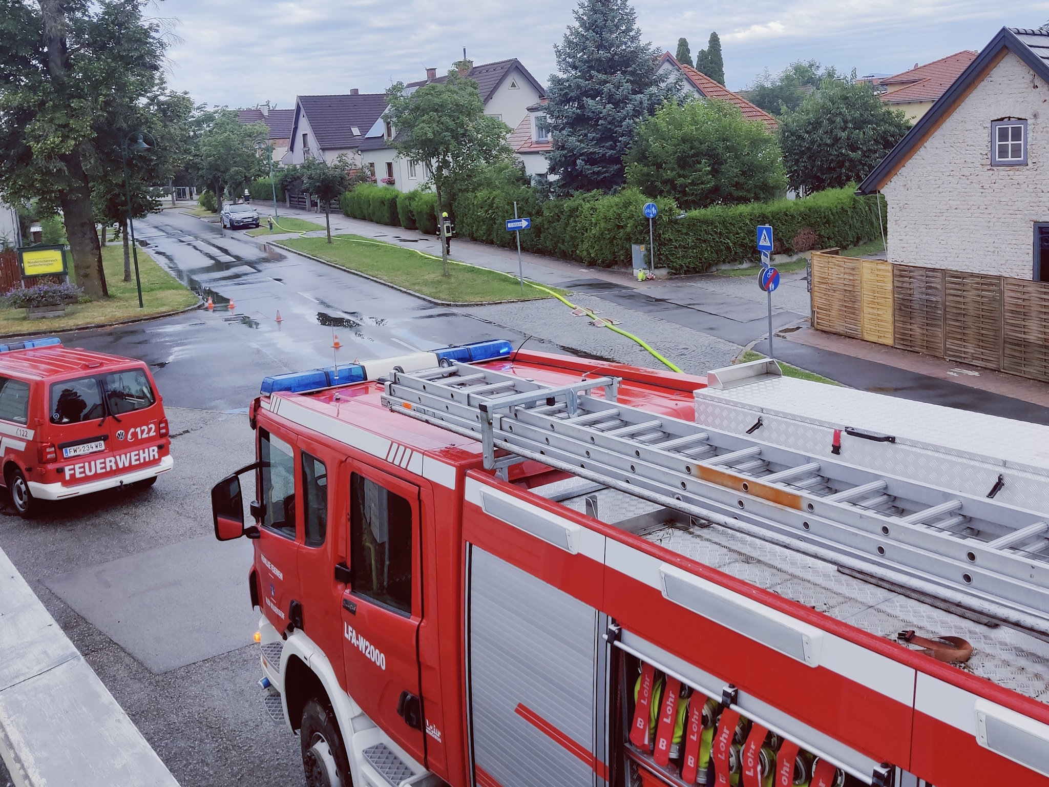 Brandverdacht in Gewerbebetrieb