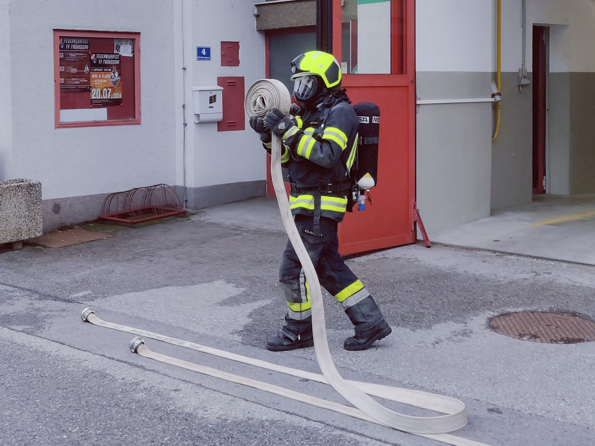 Leistungstest für Atemschutzträger