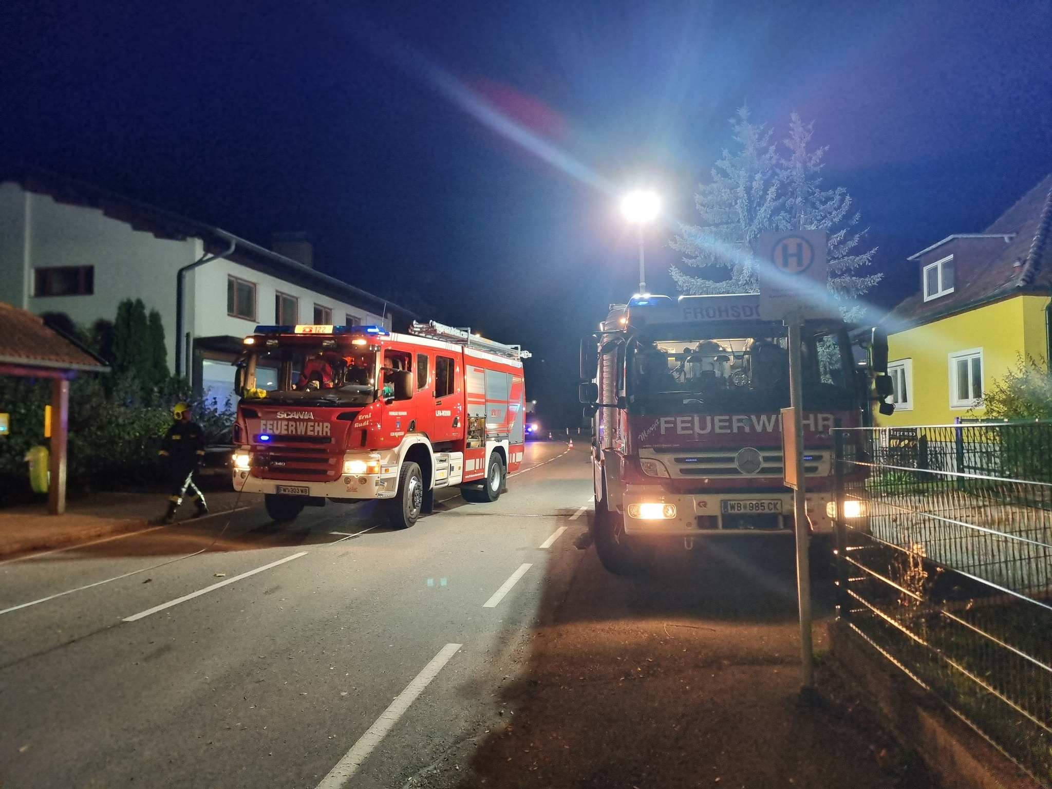 Verkehrsunfall Katzelsdorfer Straße