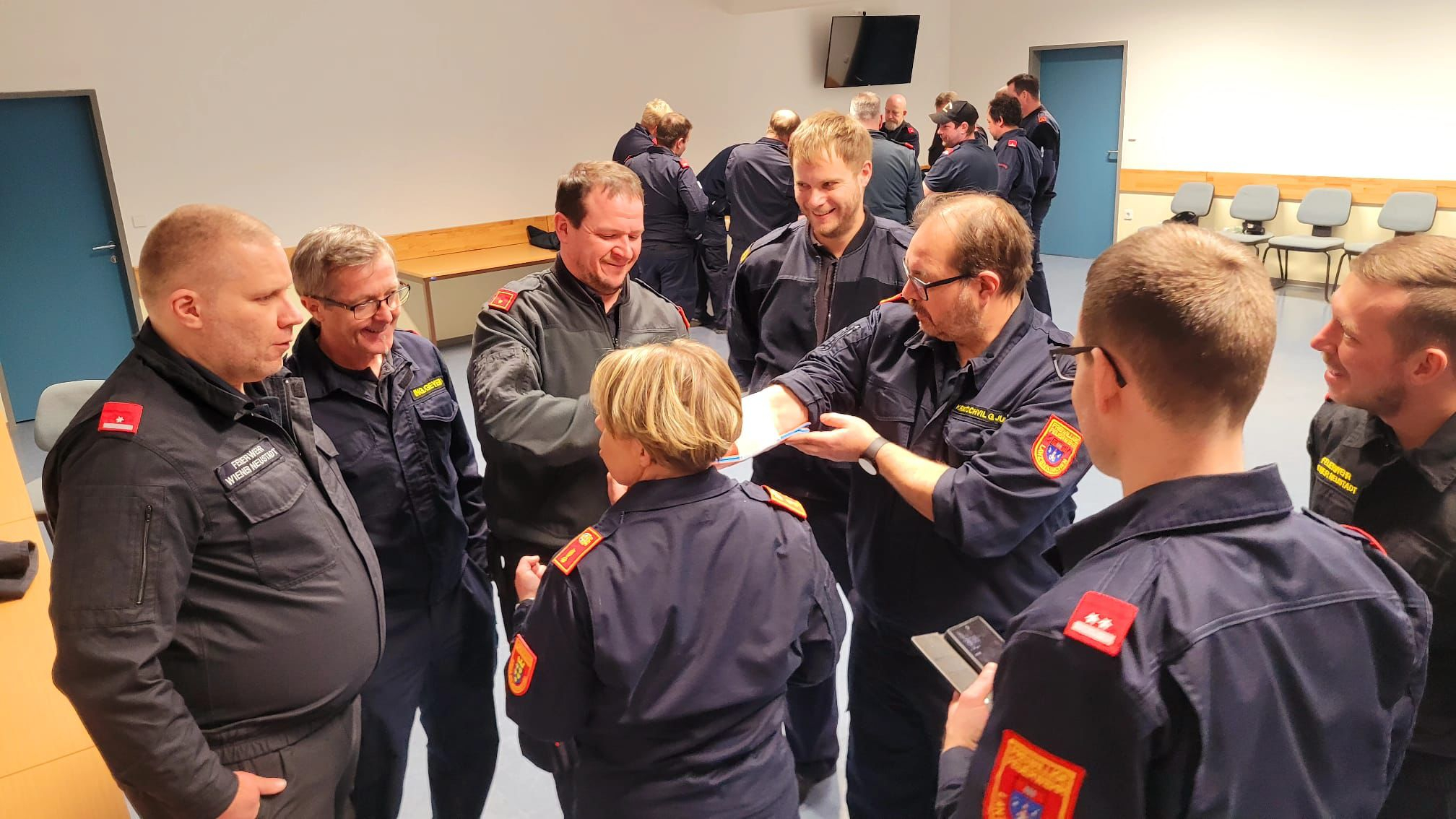 Erste Hilfe Schulung der Waldbrandgruppe 21