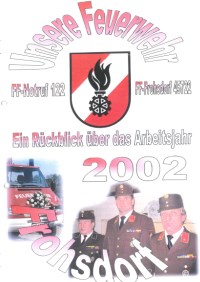 Deckblatt Jahresrückblick 2002