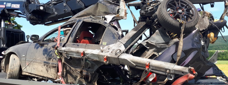 Verkehrsunfall auf der Katzelsdorferstraße