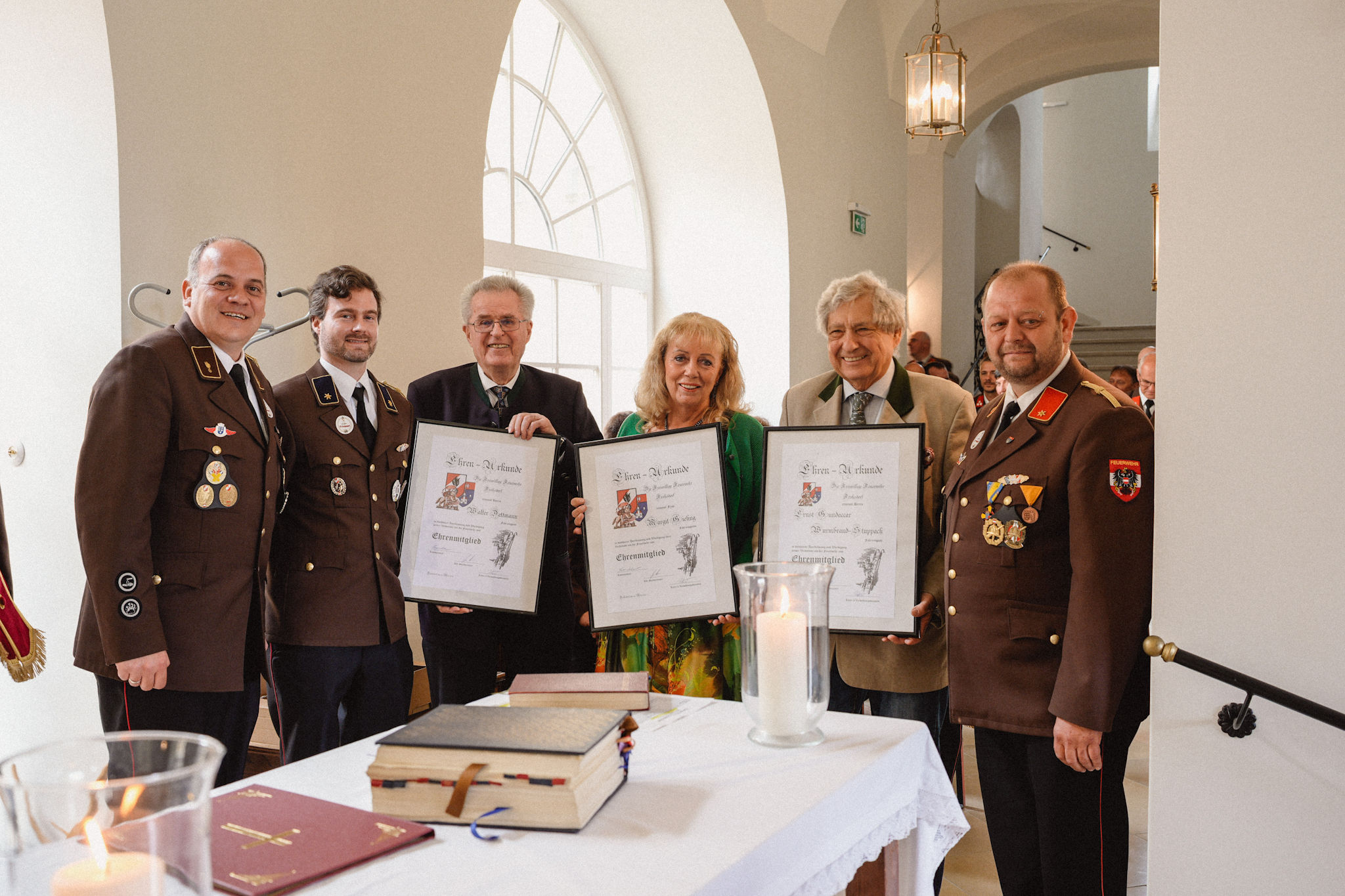 125 Jahre Freiwillige Feuerwehr Frohsdorf und Florianifeier
