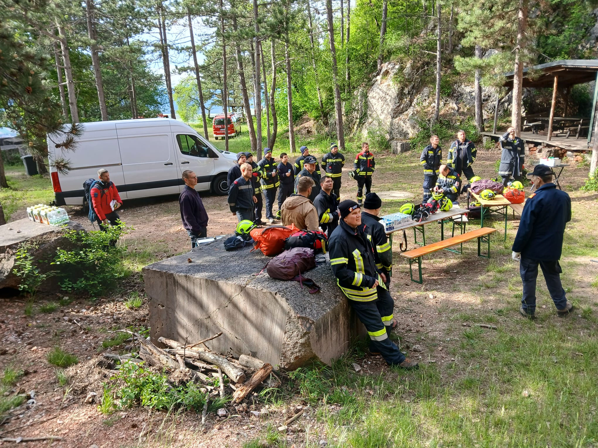Seiltechniktraining Sprengdienst
