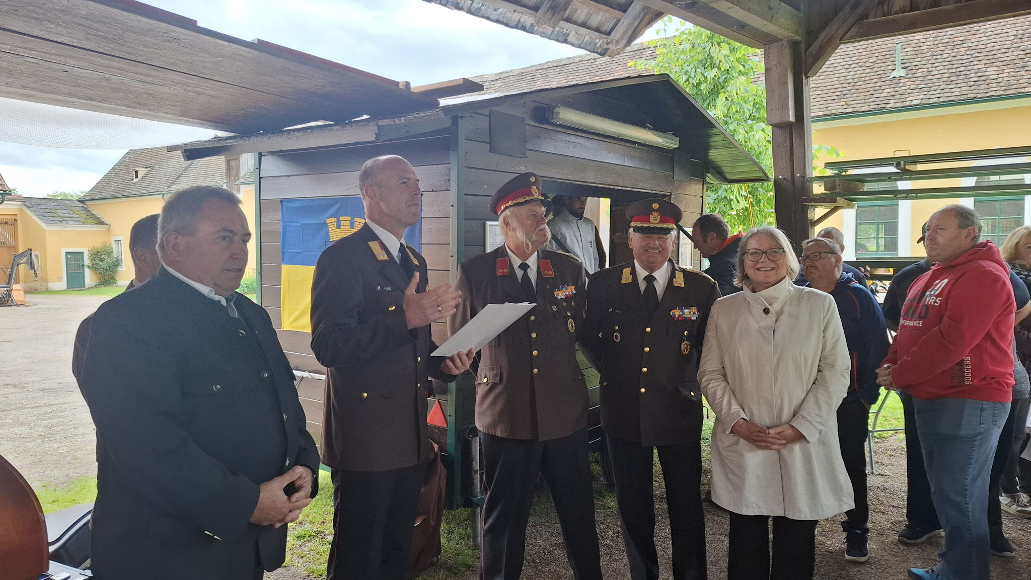 Frühschoppen im Feuerwehrmuseum Frohsdorf