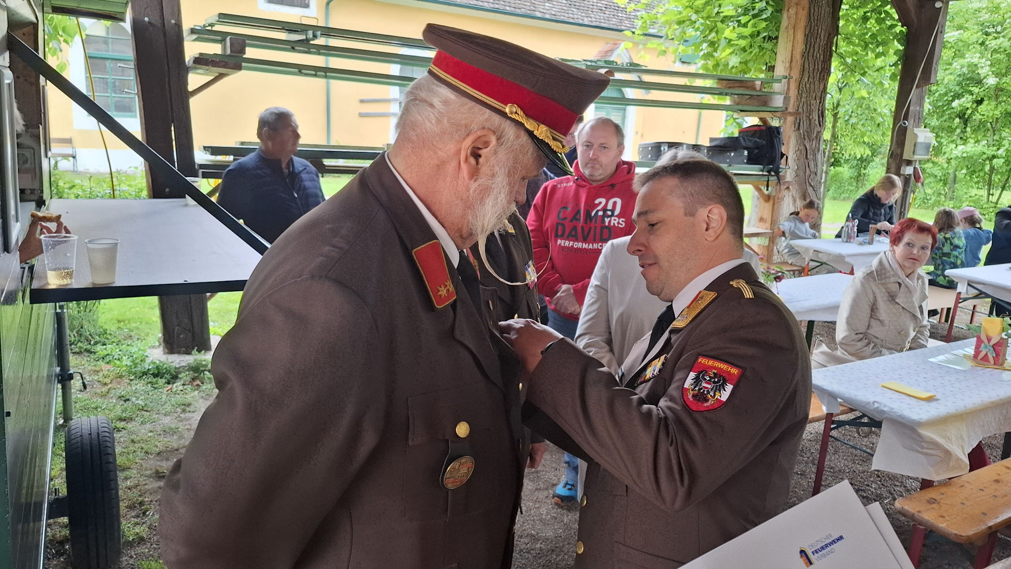 Frühschoppen im Feuerwehrmuseum Frohsdorf