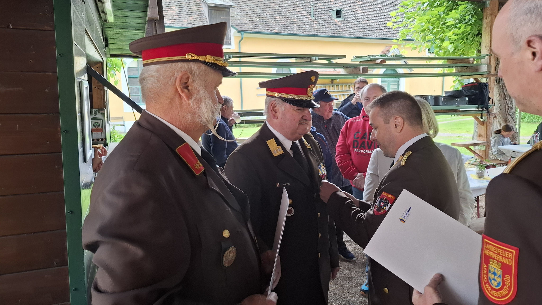 Frühschoppen im Feuerwehrmuseum Frohsdorf