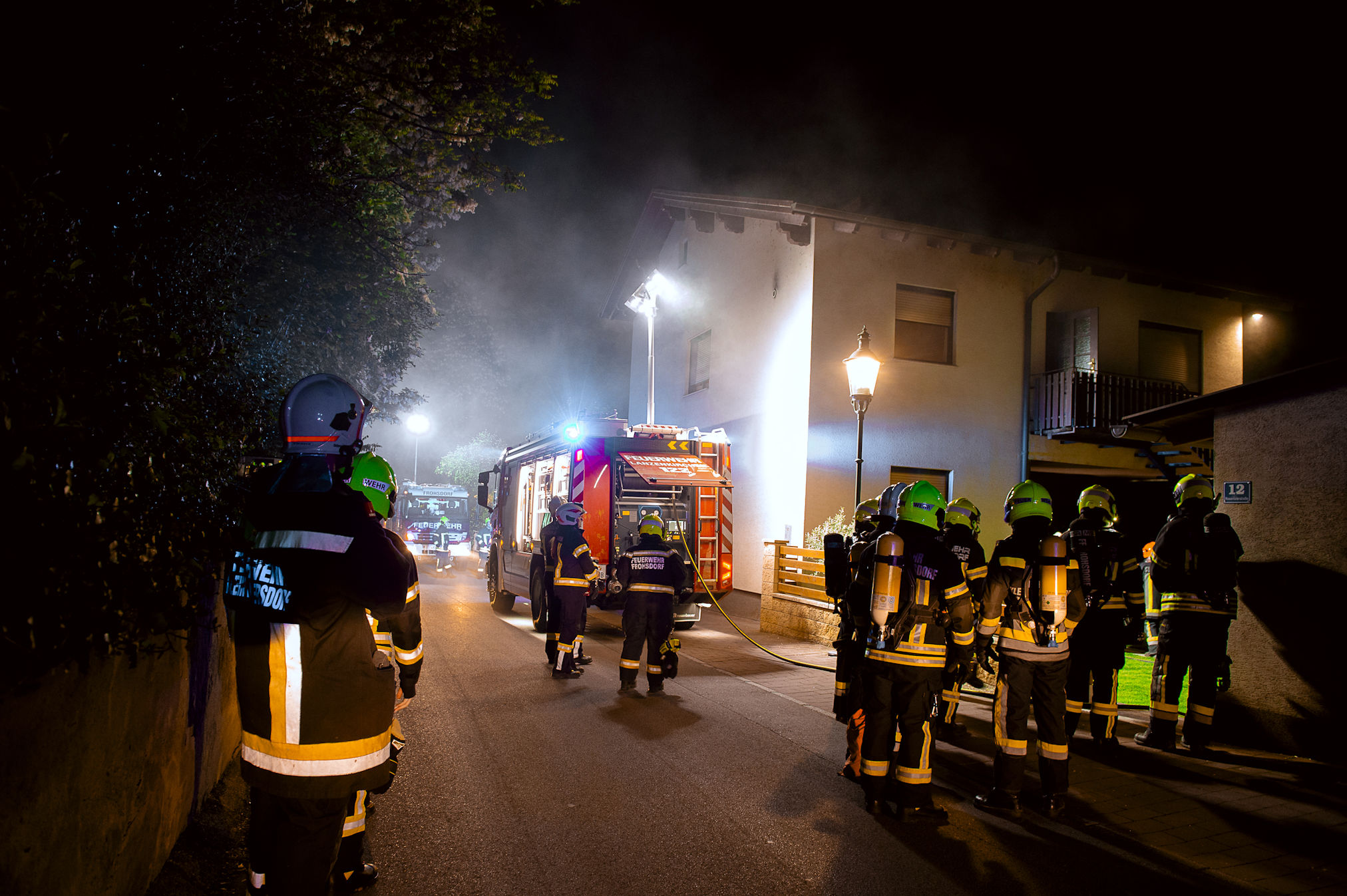 Brandeinsatz in der Rosantalerstrasse