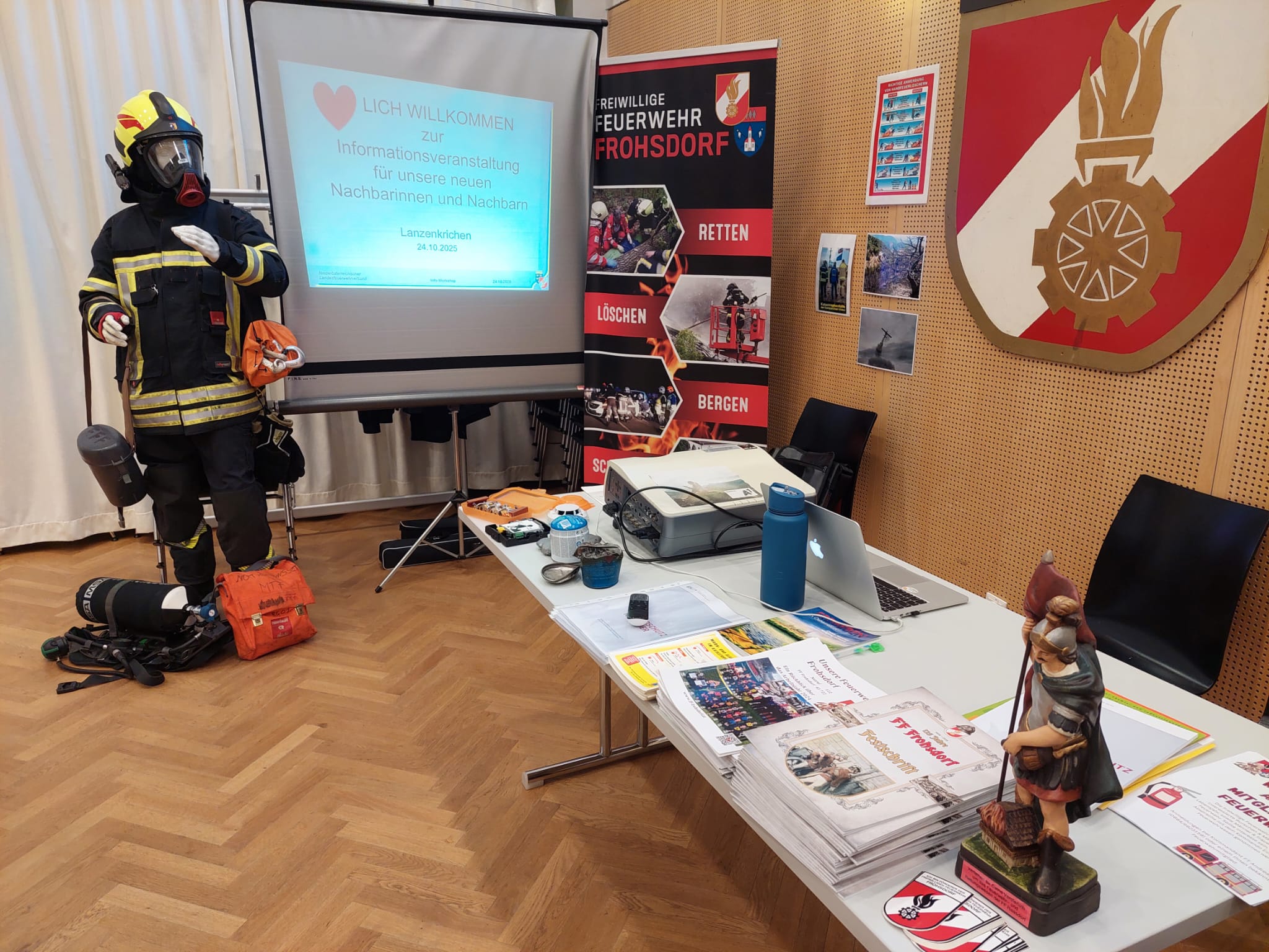 Infostand beim Neubürgerempfang