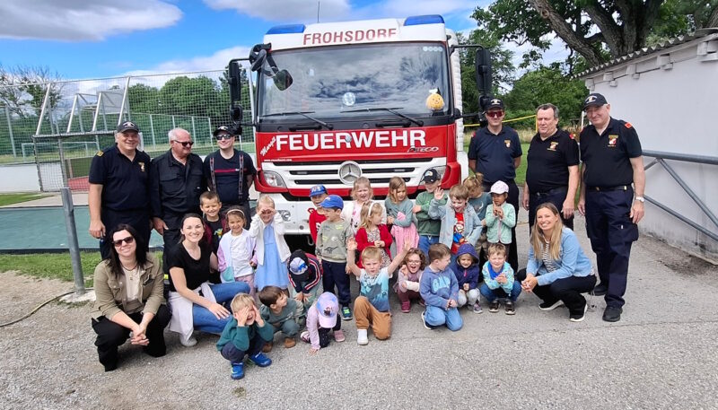 Mehr über den Artikel erfahren Besuch im Kindergarten Sta. Christiana