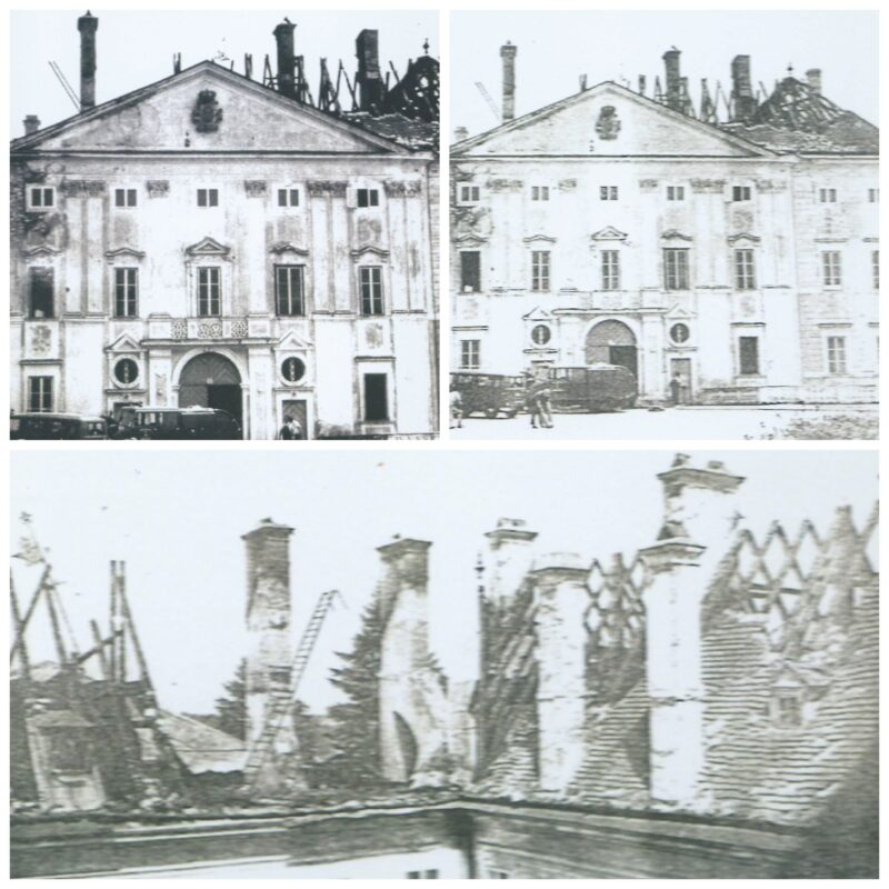 Großbrand Schloss Frohsdorf 