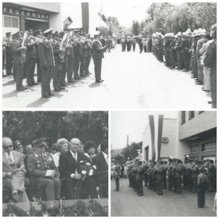 Eröffnung Feuerwehrhaus 1978