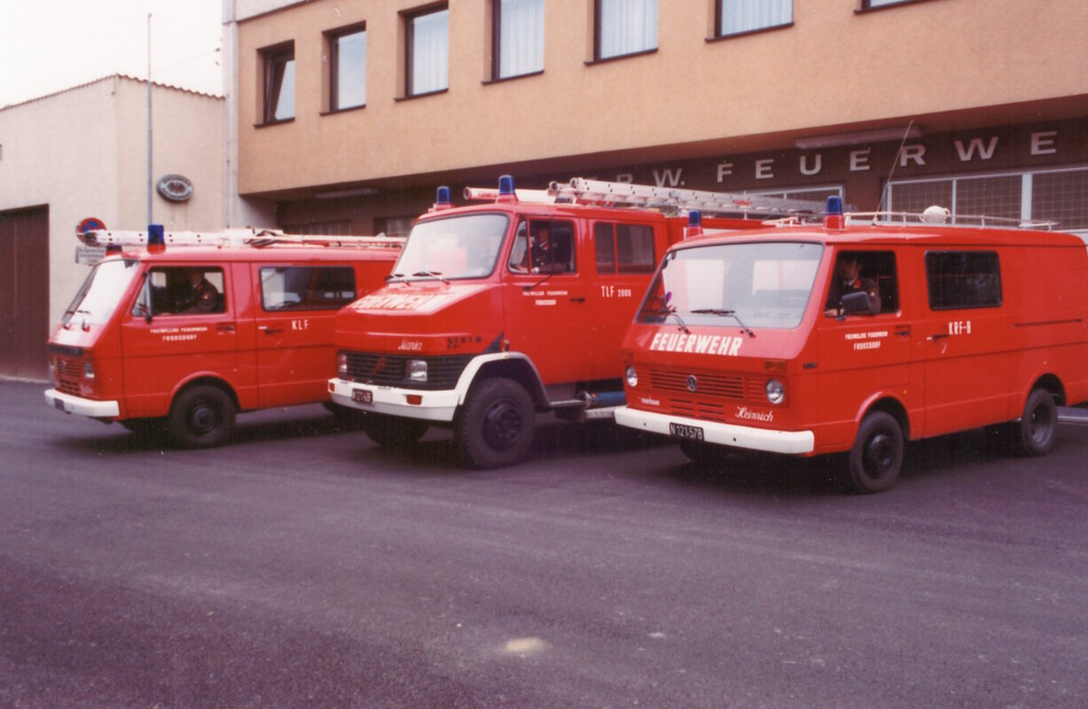 Fuhrpark FF Frohsdorf 1990