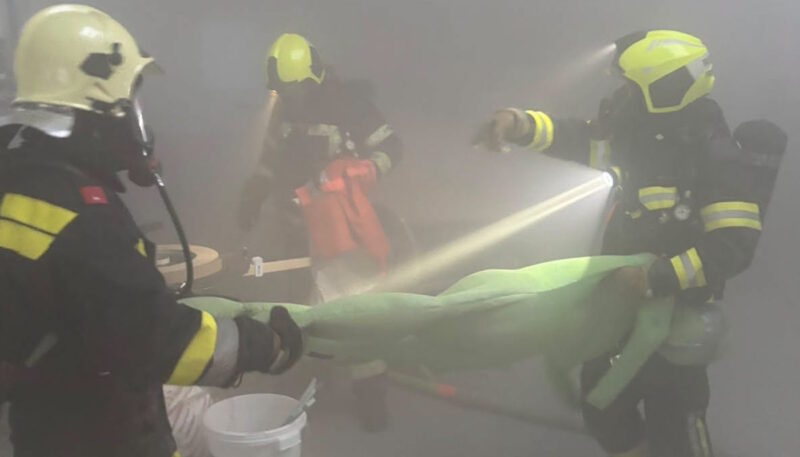 Mehr über den Artikel erfahren Übung – B2 Brand in Tischlerei